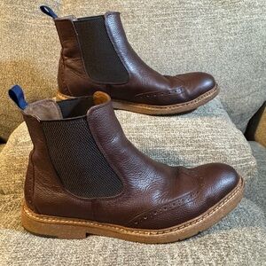 Johnston & Murphy 1950 Pearce Wingtip Chelsea Boot Size 10.5